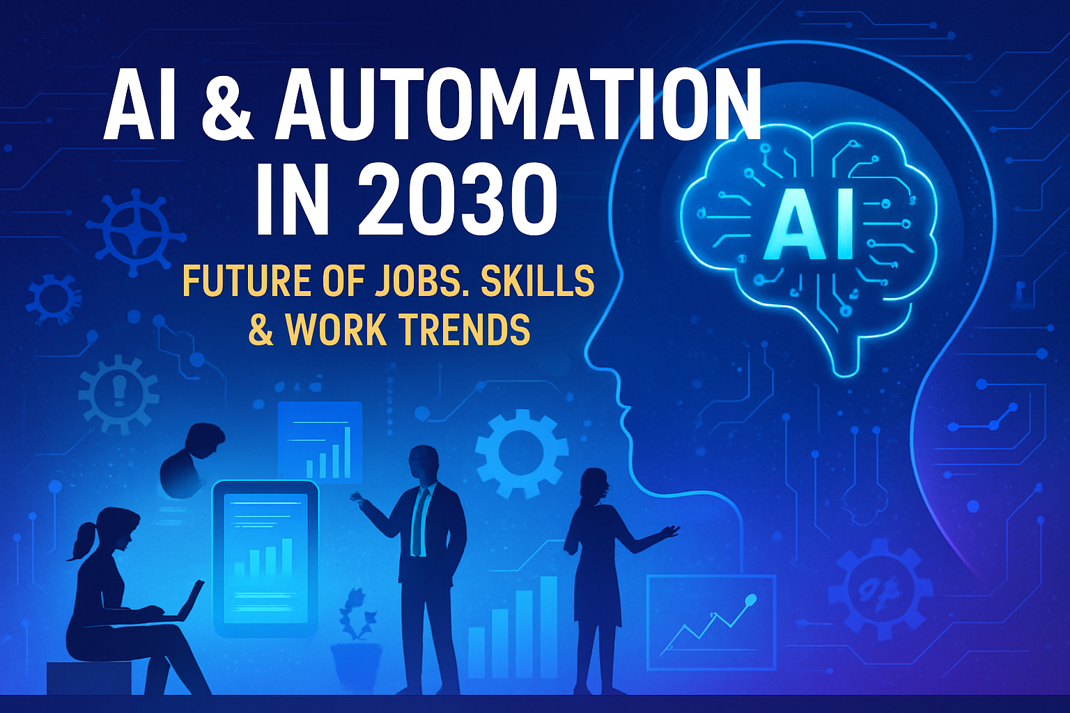 AI & Automation in 2030: Future of Jobs, Skills & Work Trends AI & Automation in 2030: Future of Jobs, Skills & Work Trends